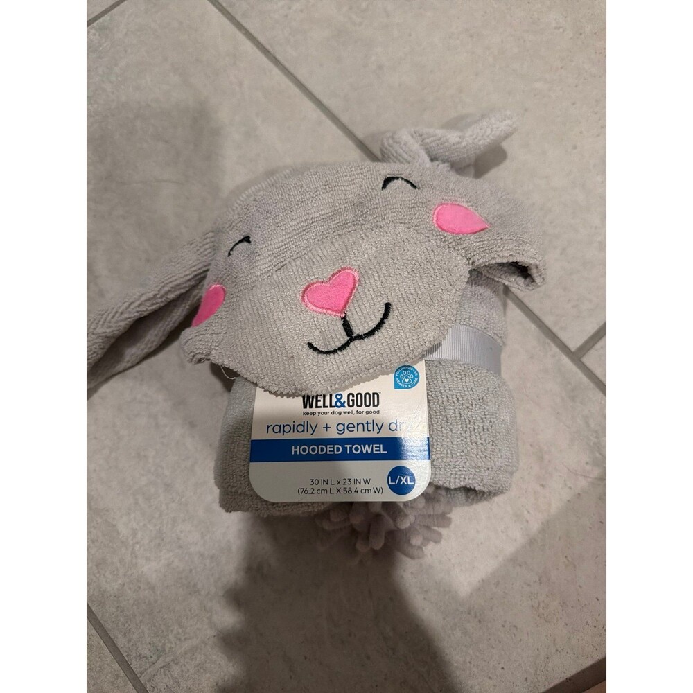 Well and good rapidly, gentle, dry, hooded towel
